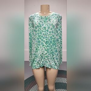Quacker Factory Beautiful Cardigan Sweater L